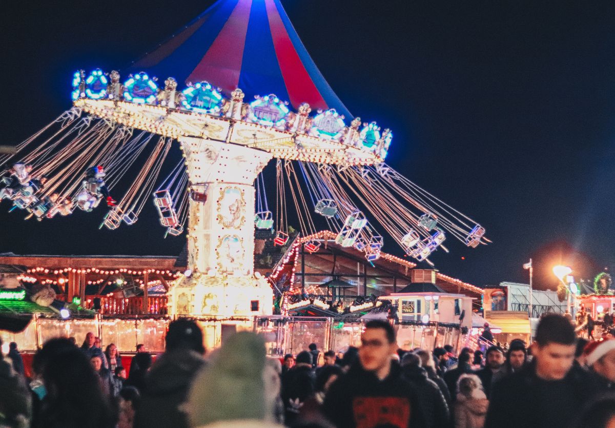 Winter Wonderland luci e giostre