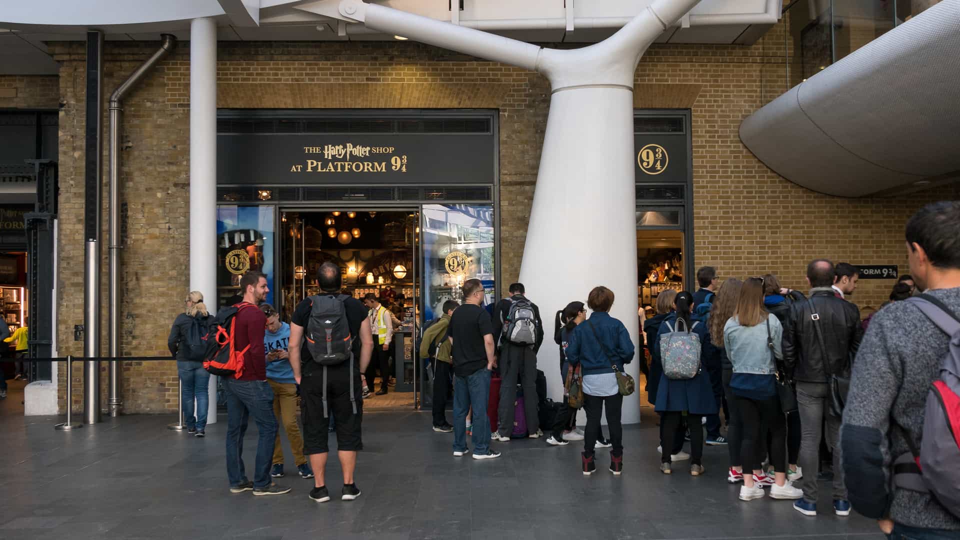 Negozio di Harry Potter alla Piattaforma 9¾, Kings Cross Station