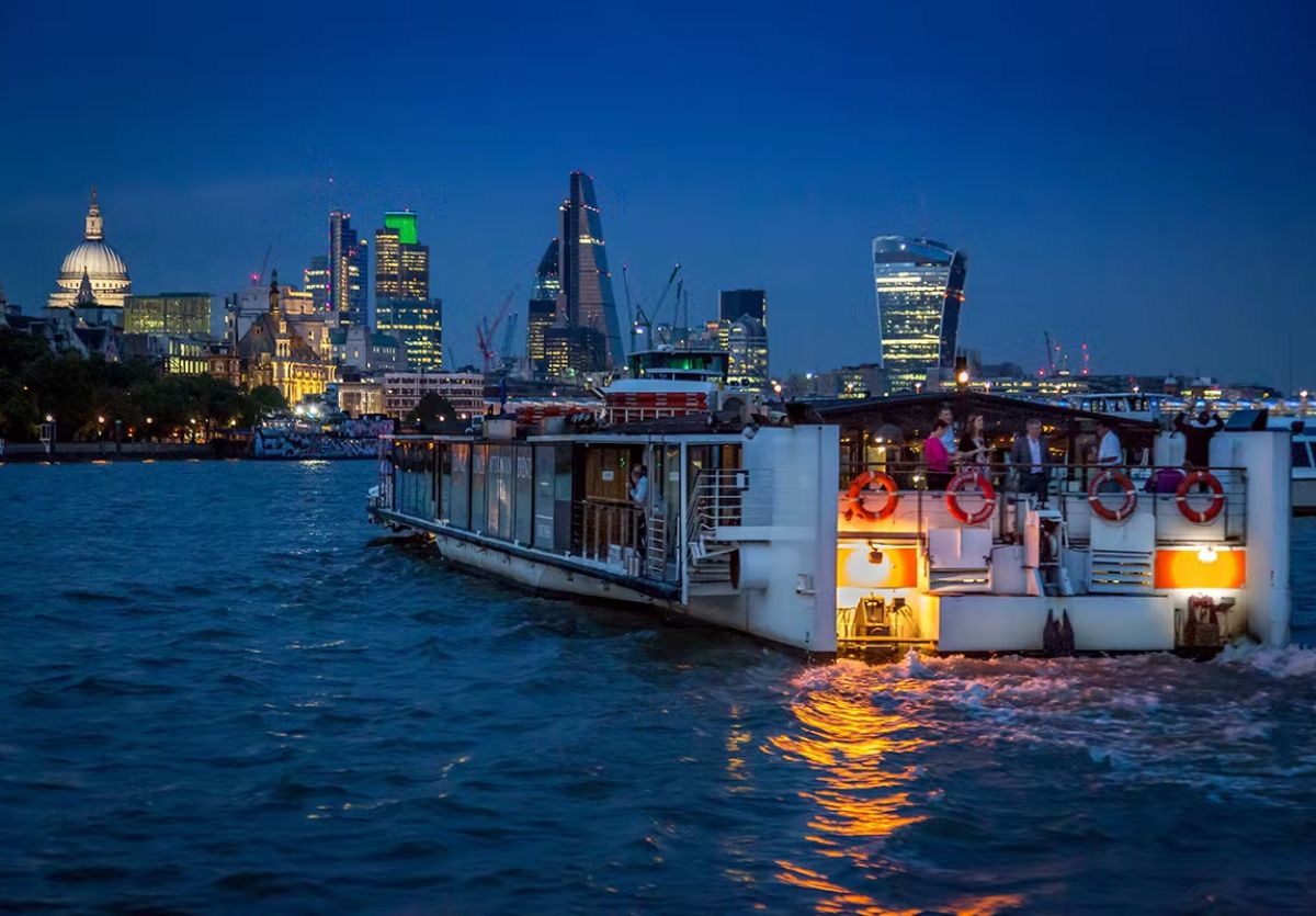 Crociera serale sul Tamigi