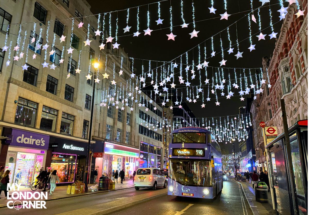 Luci di Natale a Oxford Street