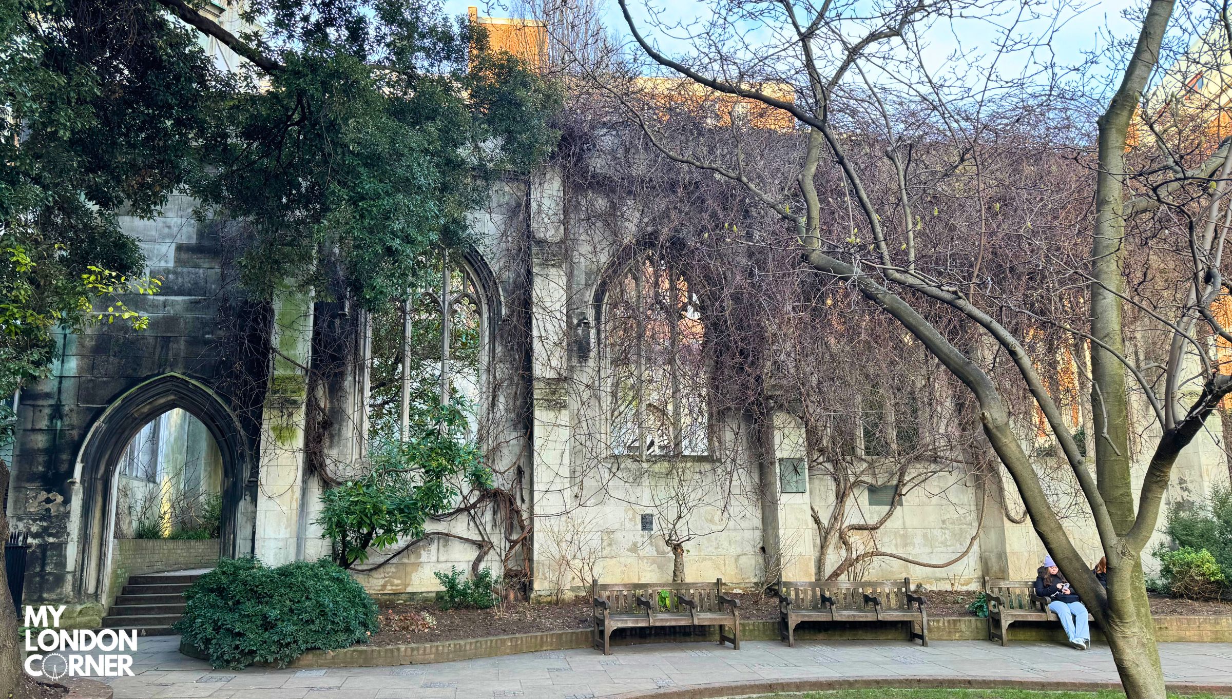 St. Dunstan in the East - La chiesa in rovina