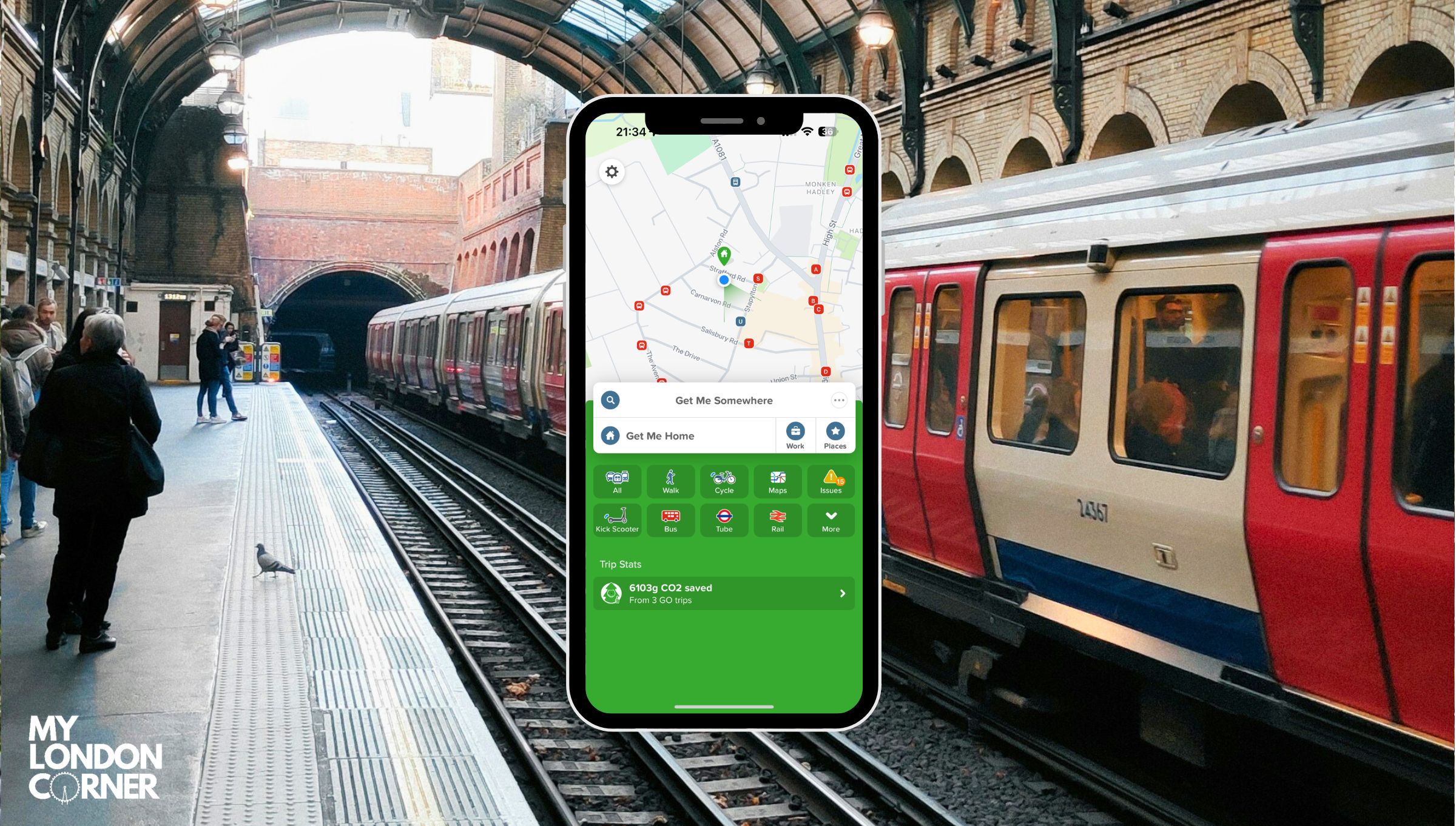 La miglior App per girare a Londra: CityMapper