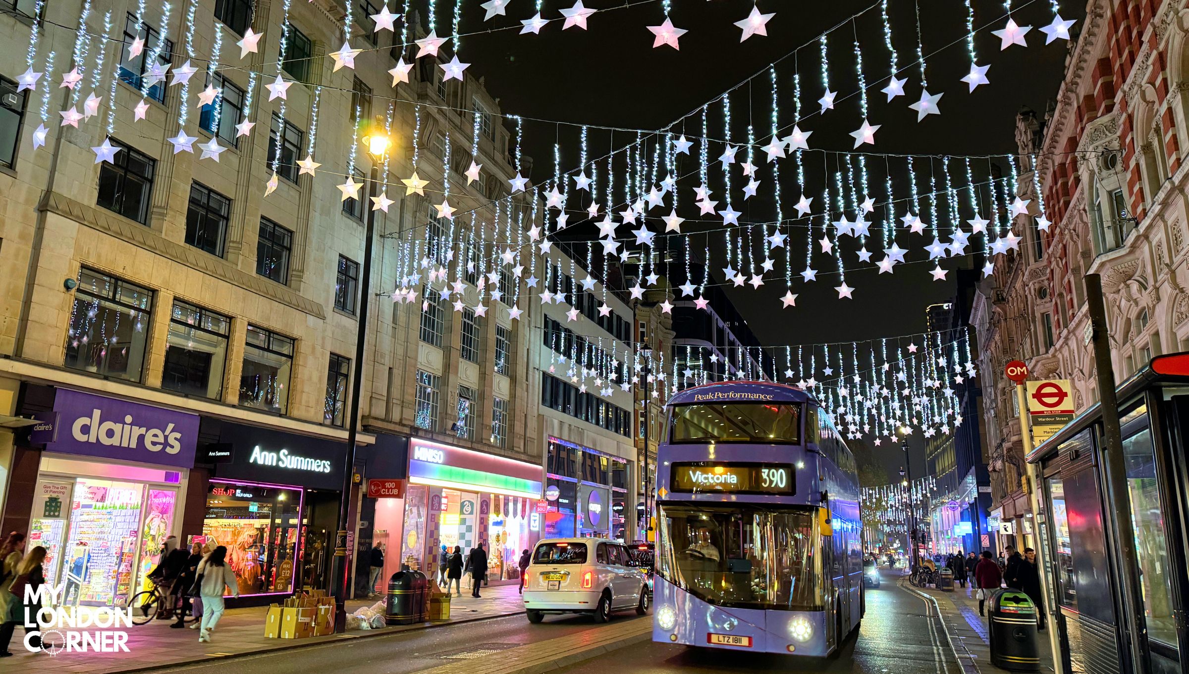 Le Migliori Luci di Natale a Londra 2024