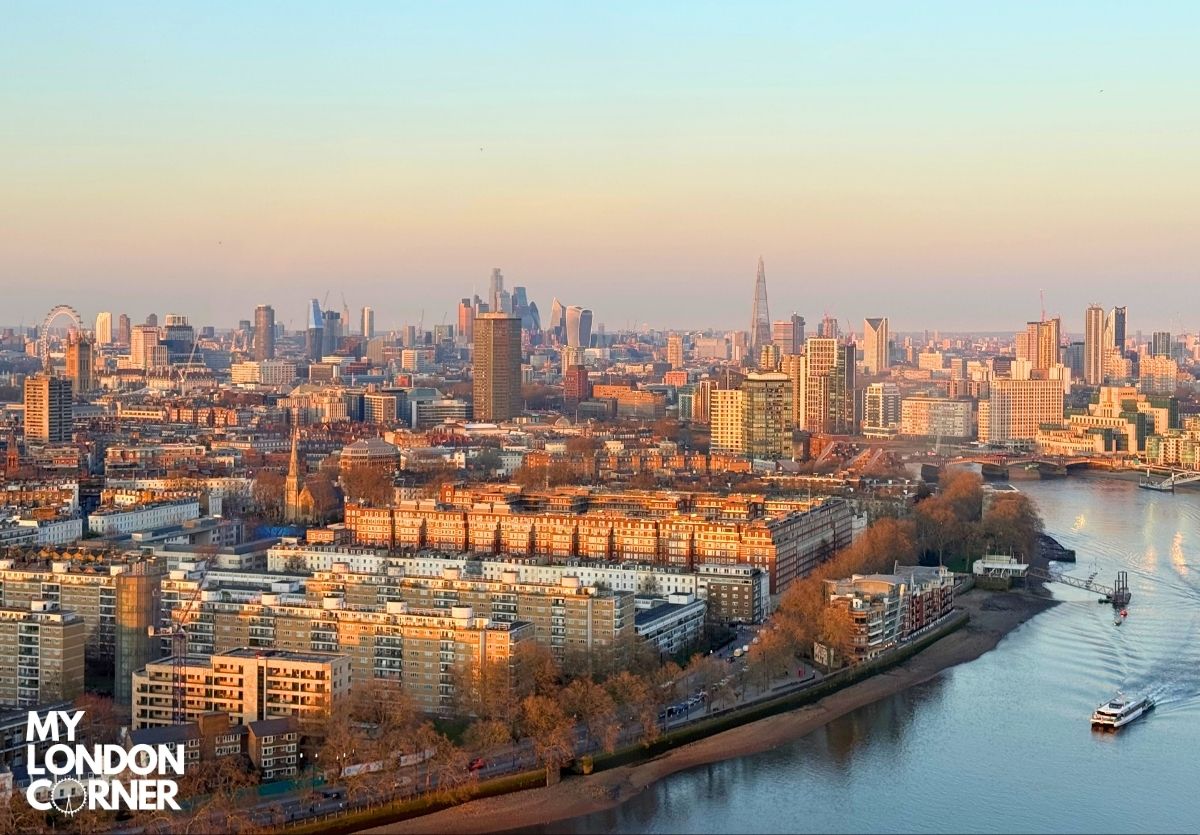 Vista dal Lift 109 alla Battersea Power Station