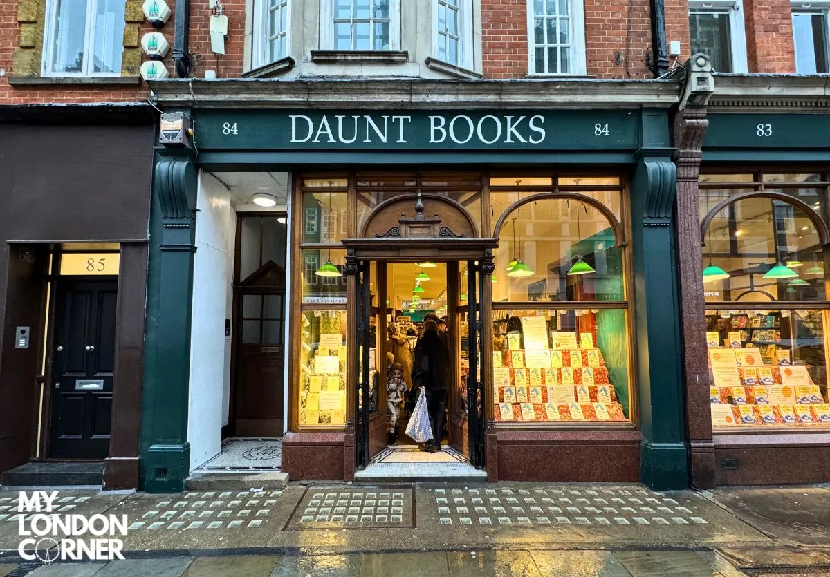 Entrata di Daunt Books Marylebone